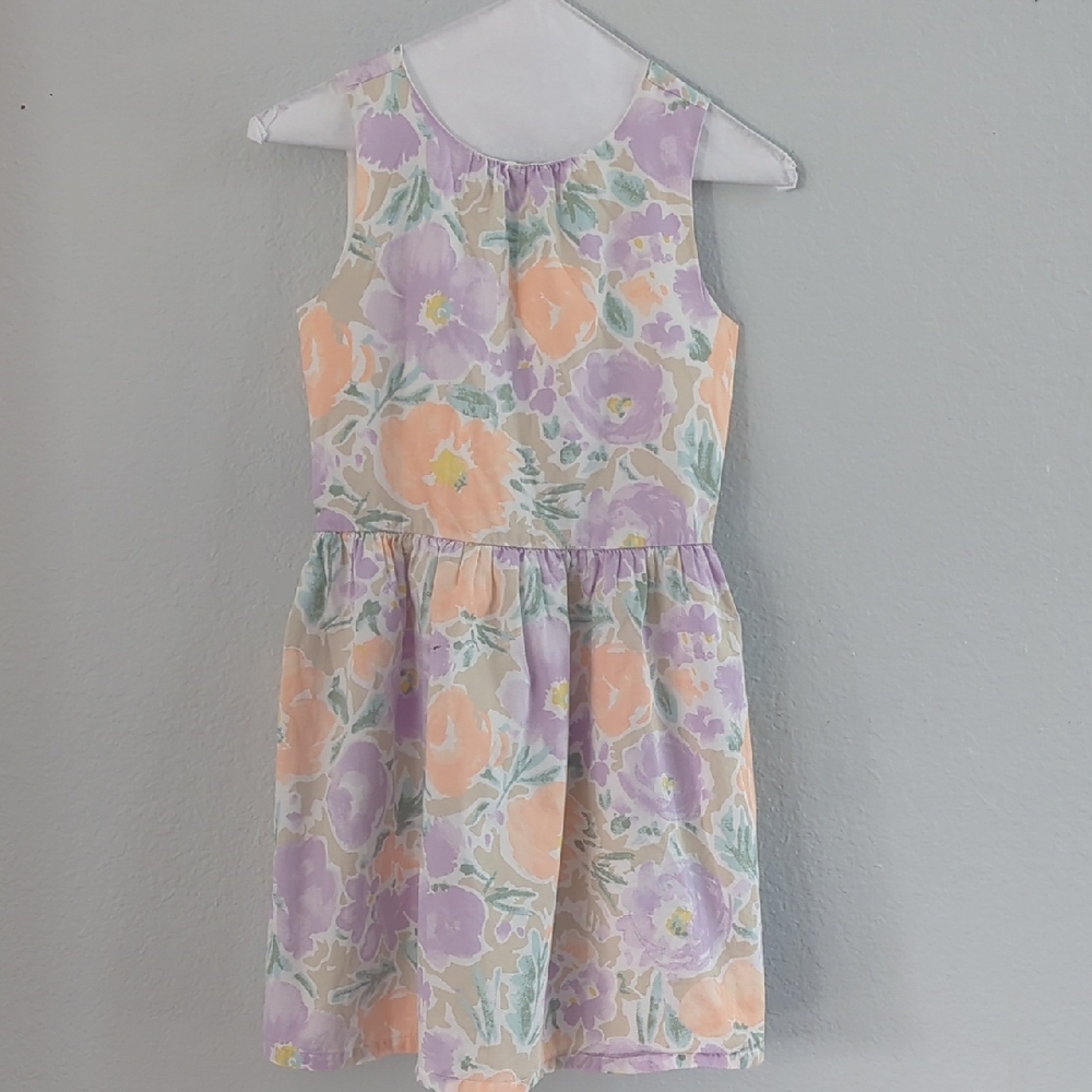 Carter's Floral Dress in Lavender and Peach